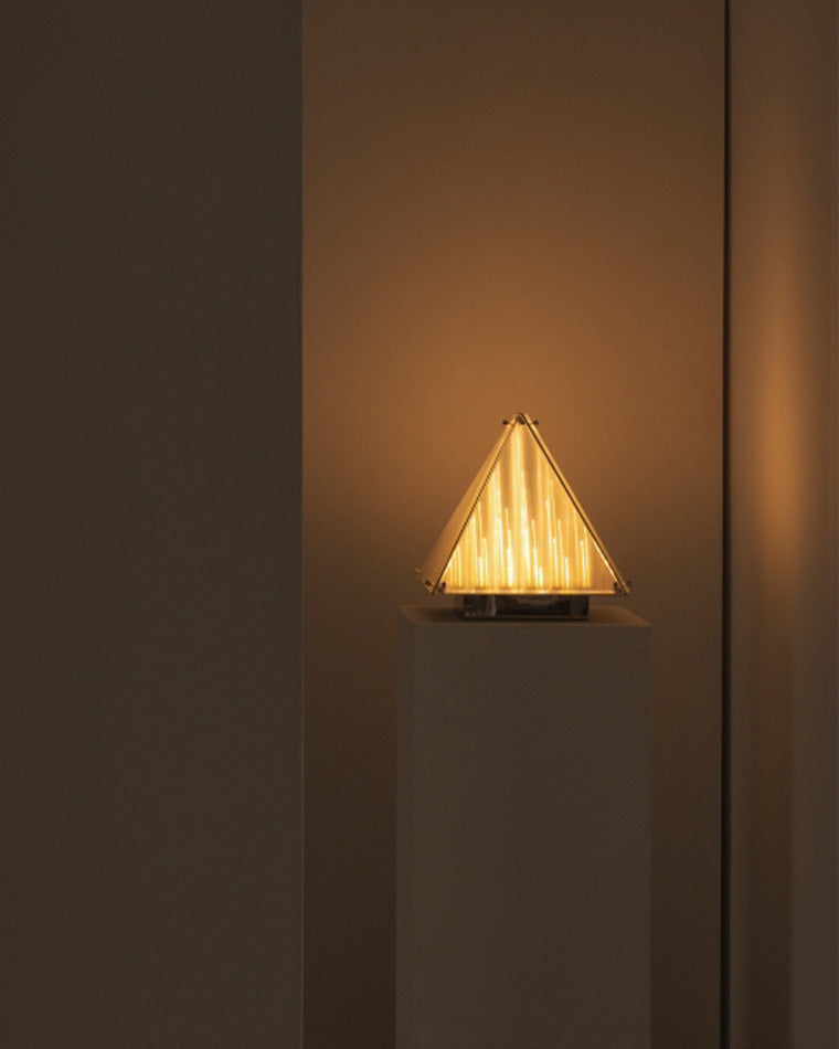 Pyramid Table Lamp