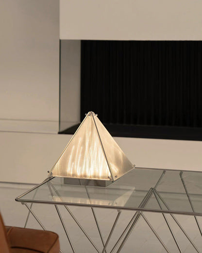 Pyramid Table Lamp