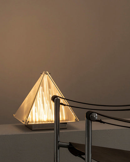 Pyramid Table Lamp