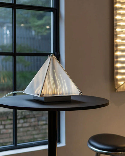 Pyramid Table Lamp
