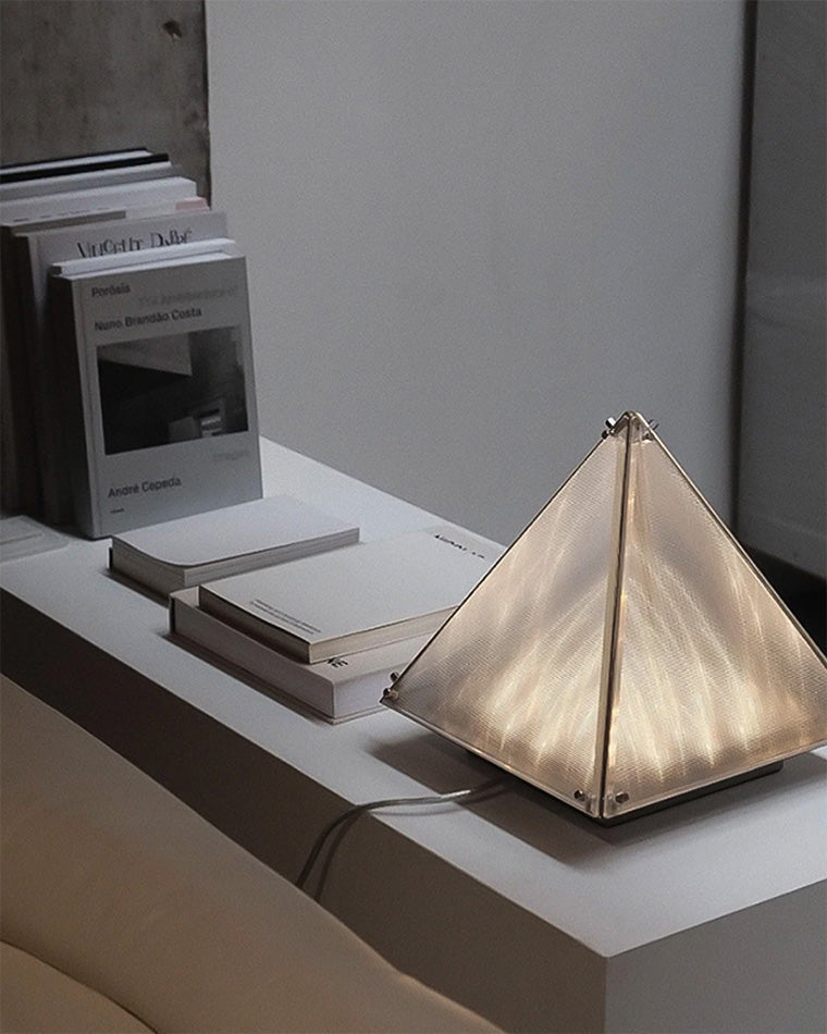 Pyramid Table Lamp