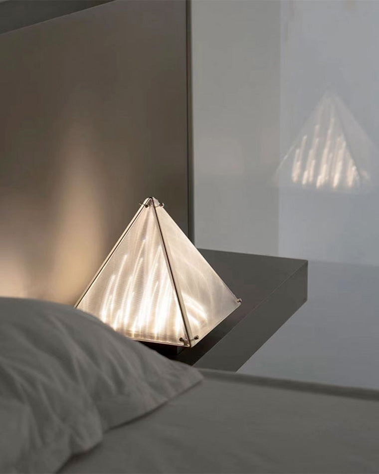 Pyramid Table Lamp