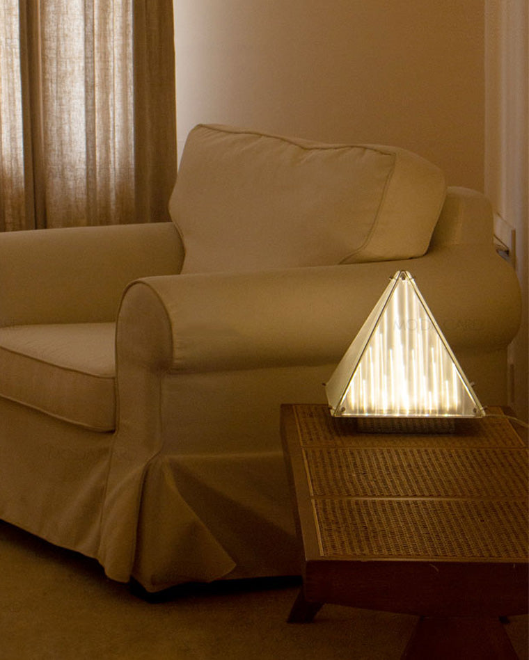 Pyramid Table Lamp