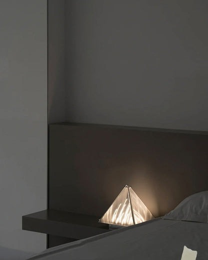 Pyramid Table Lamp