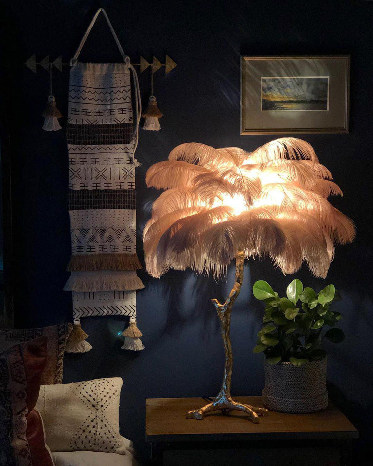 Lampe de Table - Palma Plume