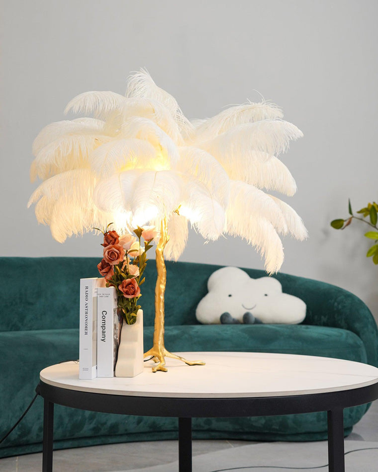 Lampe de Table - Palma Plume
