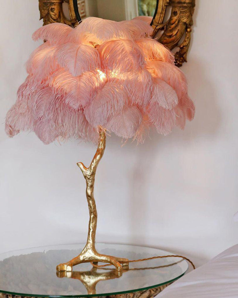 Lampe de Table - Palma Plume
