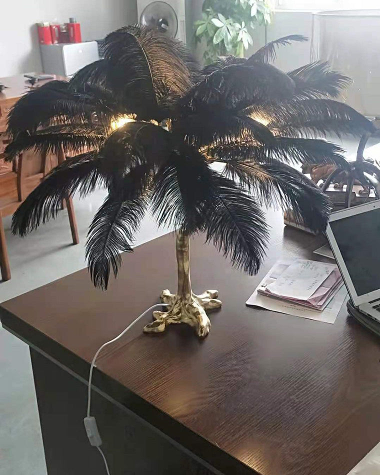 Table Lamp - Palma Plume