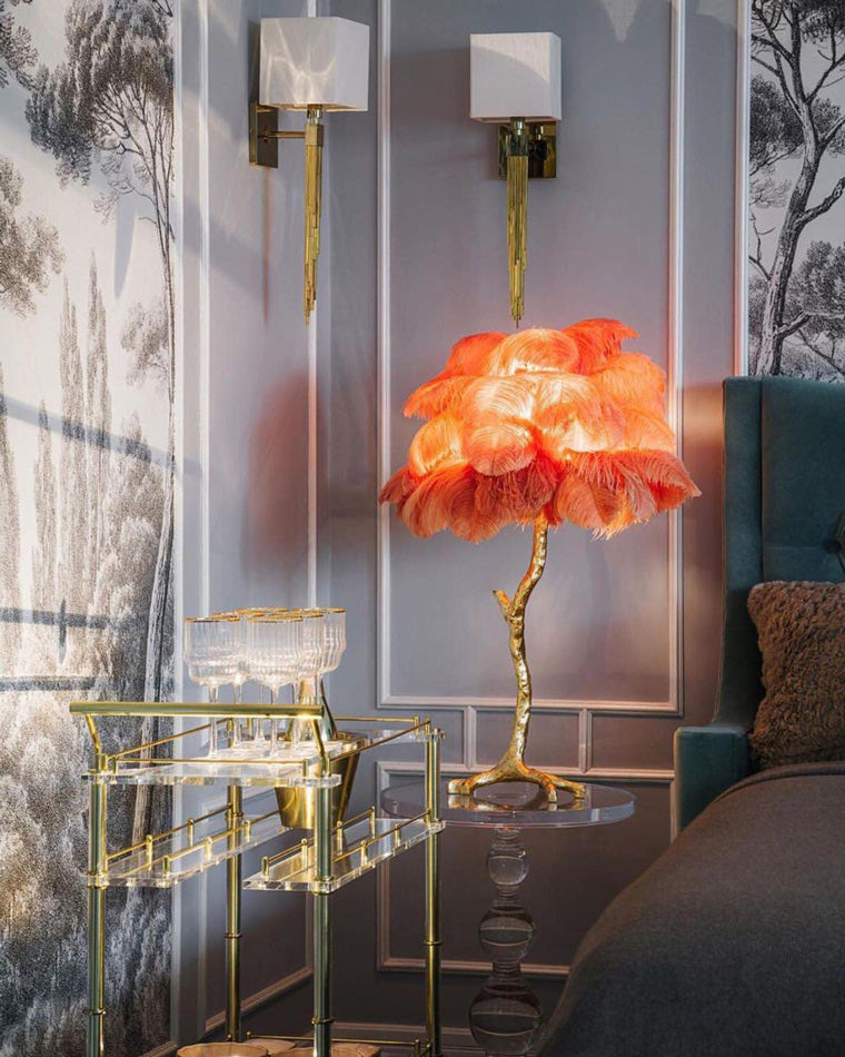 Table Lamp - Palma Plume