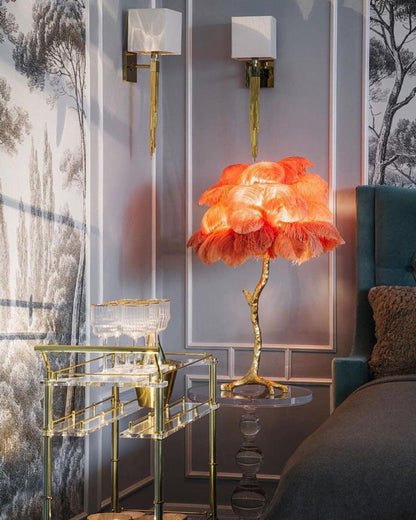 Table Lamp - Palma Plume