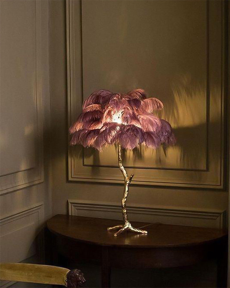 Lampe de Table - Palma Plume