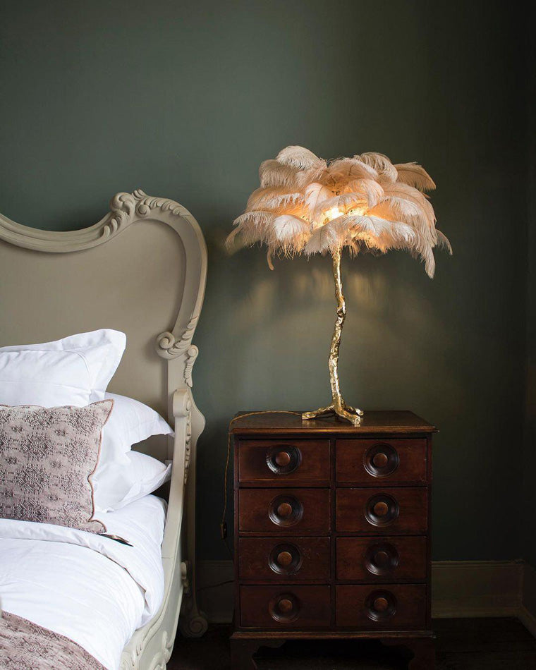 Lampe de Table - Palma Plume