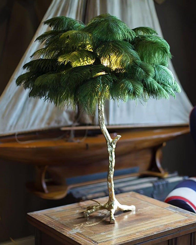Lampe de Table - Palma Plume