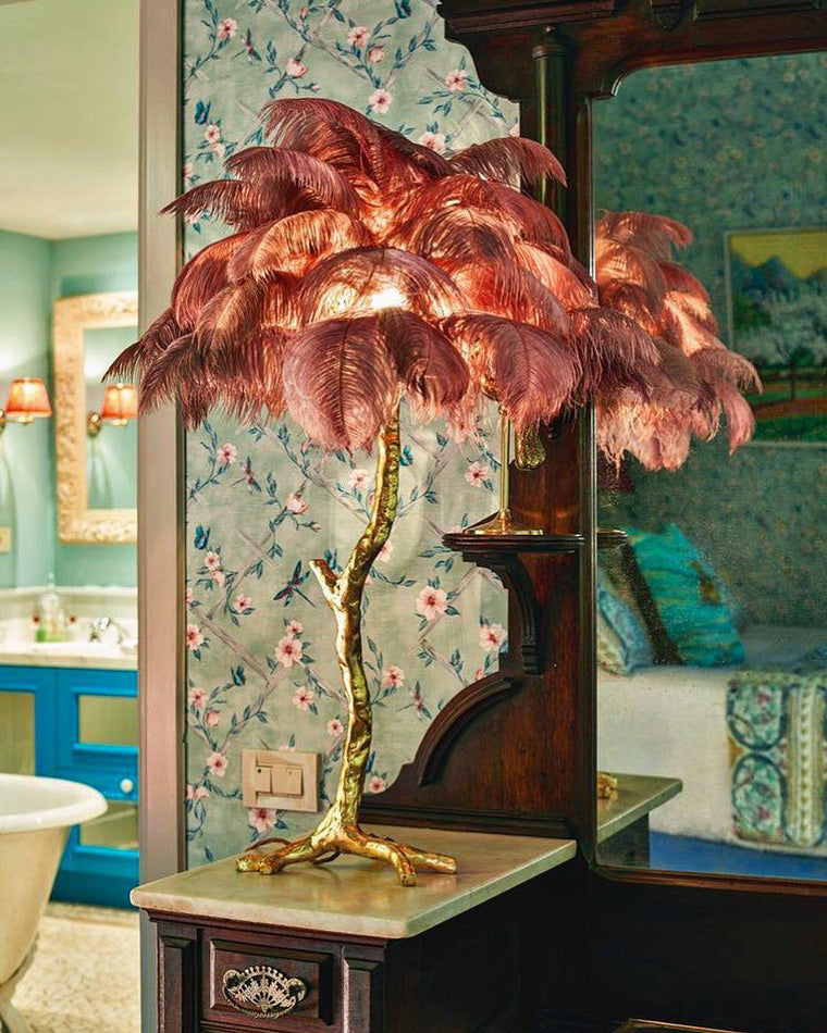 Lampe de Table - Palma Plume