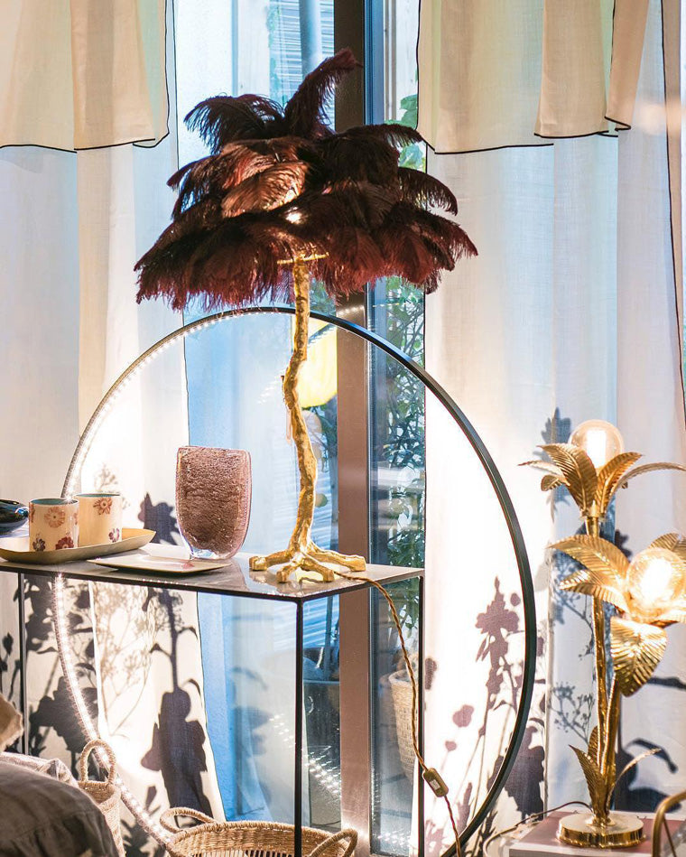Table Lamp - Palma Plume