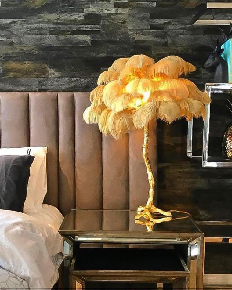 Lampe de Table - Palma Plume