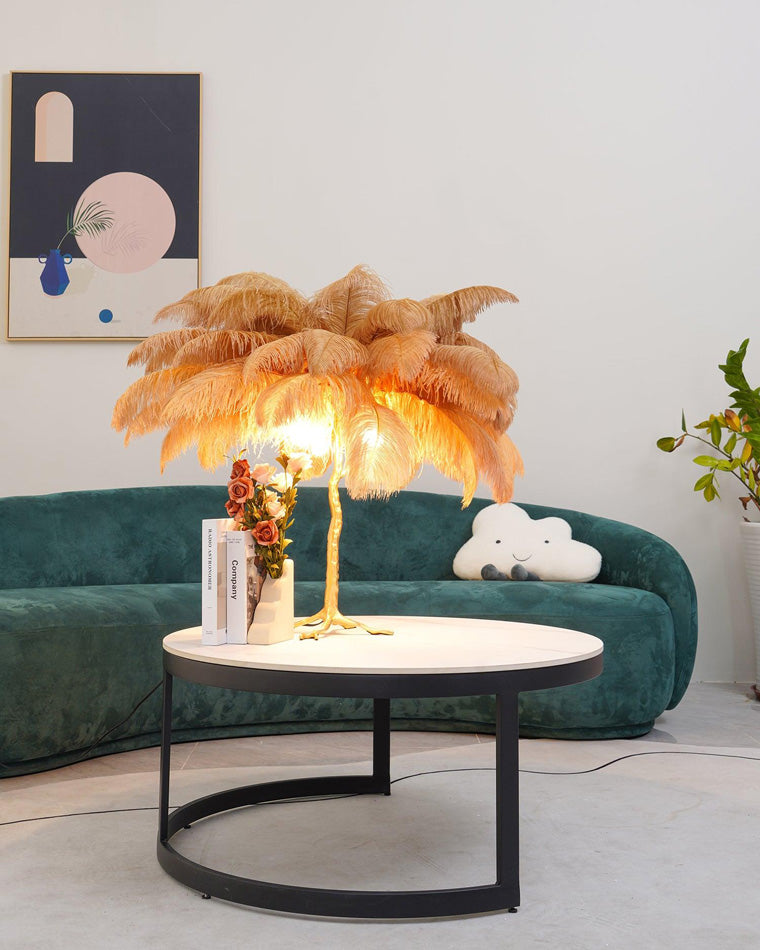 Lampe de Table - Palma Plume