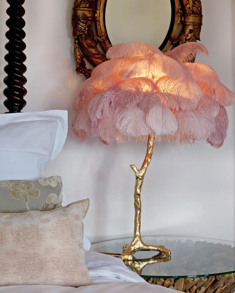 Lampe de Table - Palma Plume