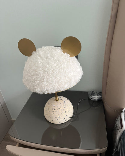 Fun Terrazzo Table Lamp – Mickey &amp; Minnie