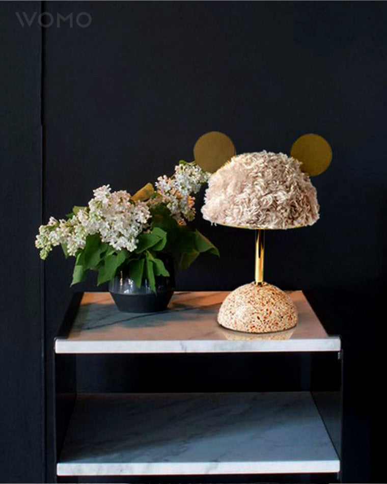 Fun Terrazzo Table Lamp – Mickey &amp; Minnie