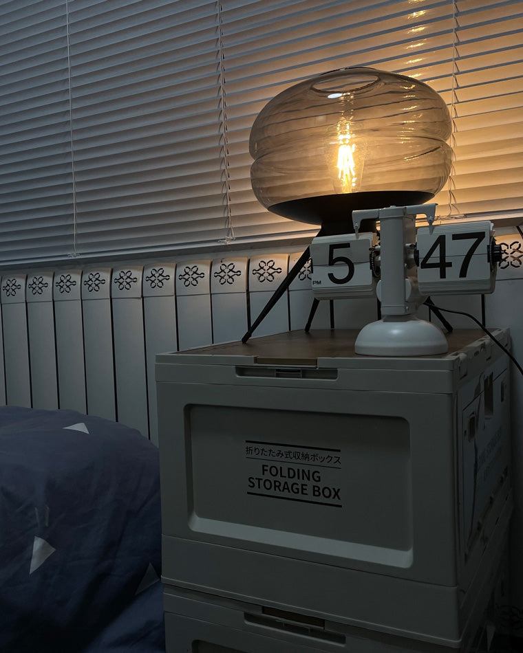Glass Dome Table Lamp