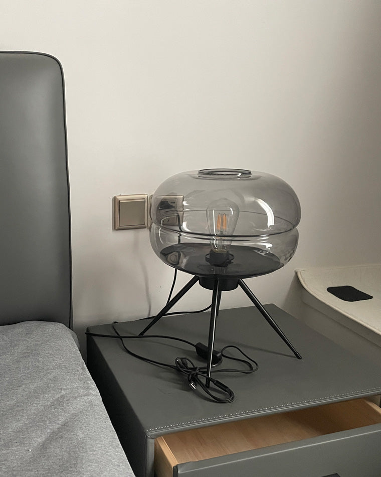 Glass Dome Table Lamp