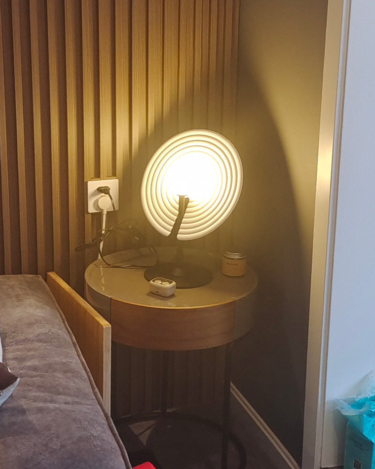 Adjustable Round Reading Lamp