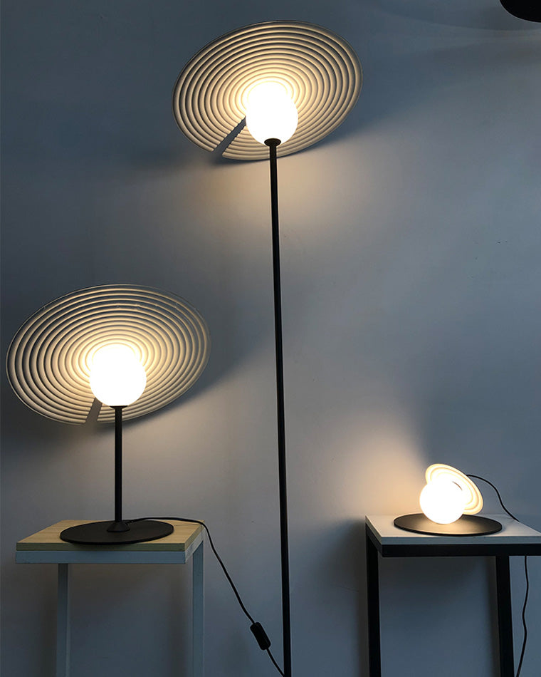 Adjustable Round Reading Lamp