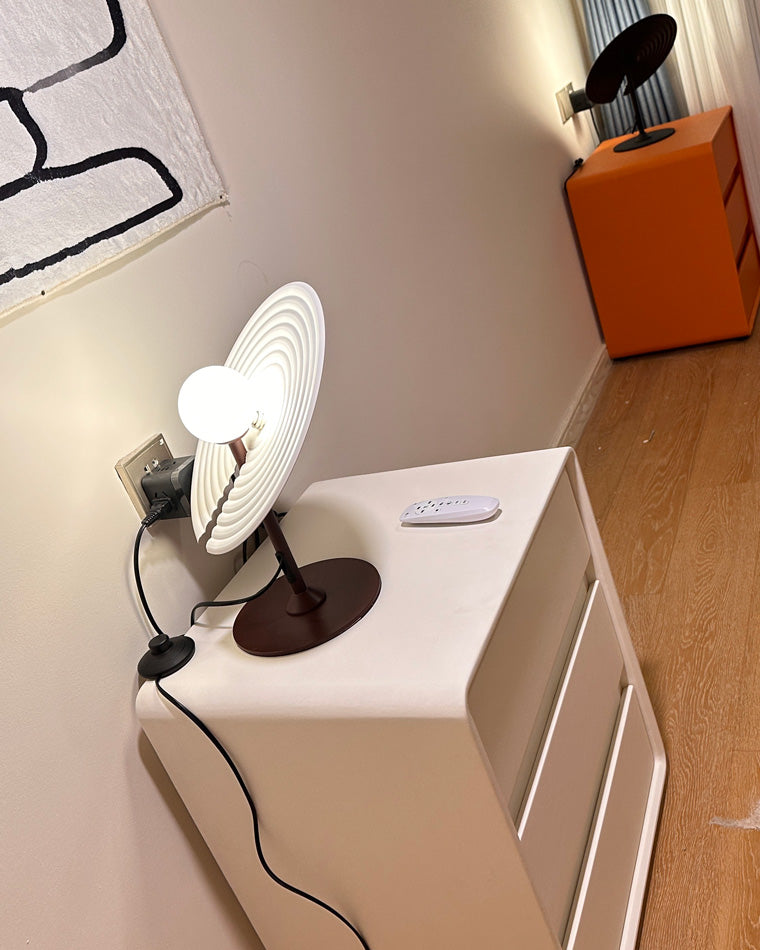 Adjustable Round Reading Lamp