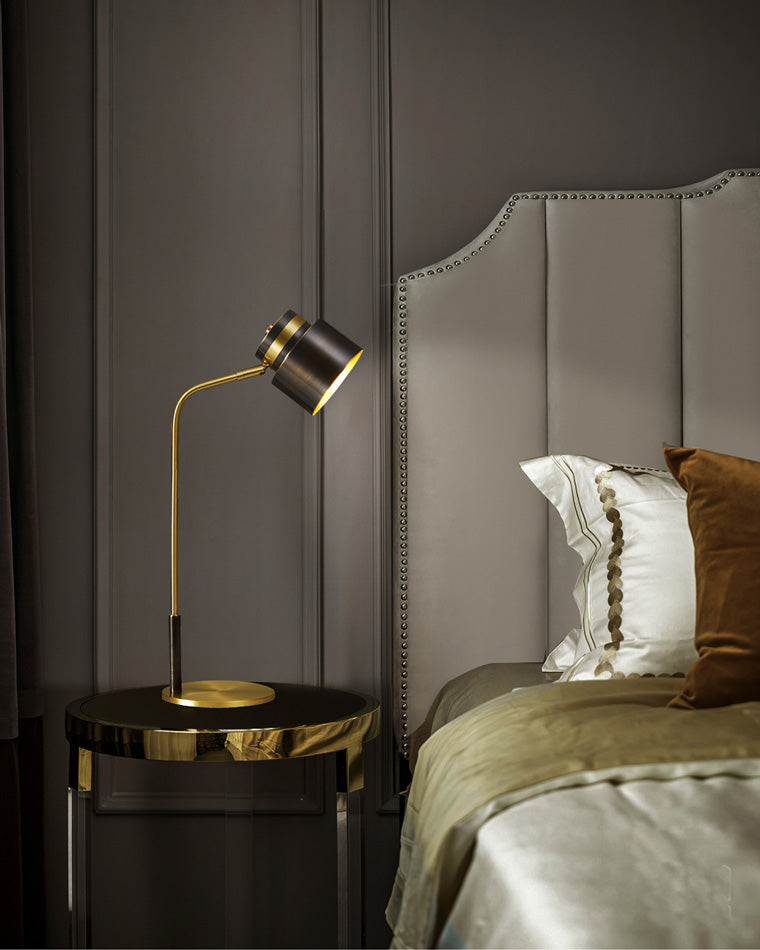 Desk Lamp - Brass Arc