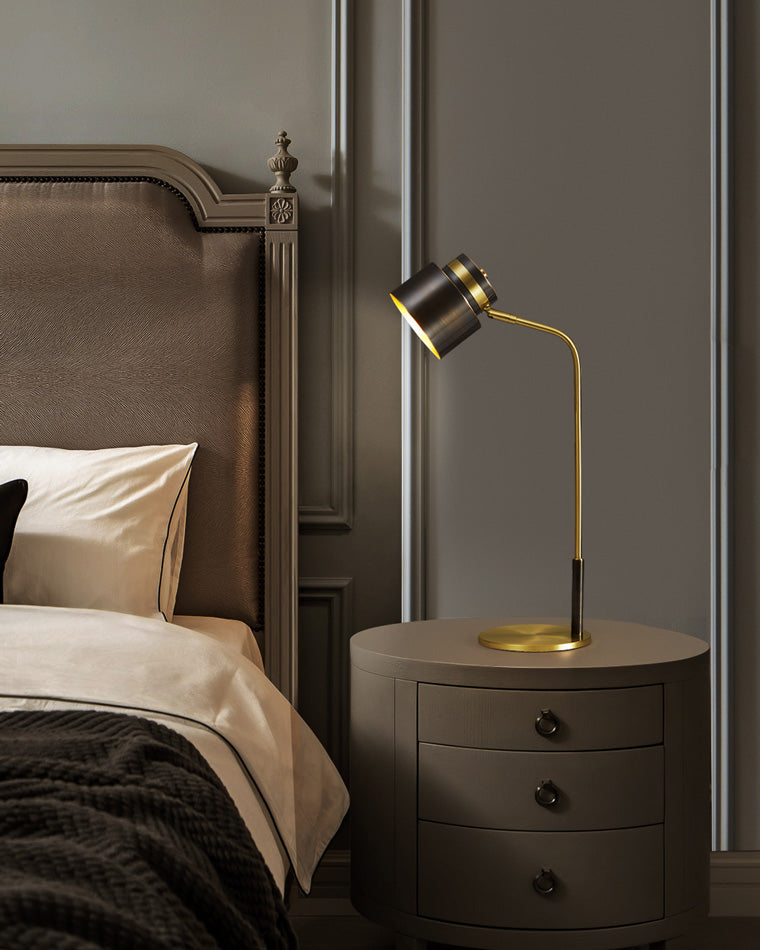 Desk Lamp - Brass Arc