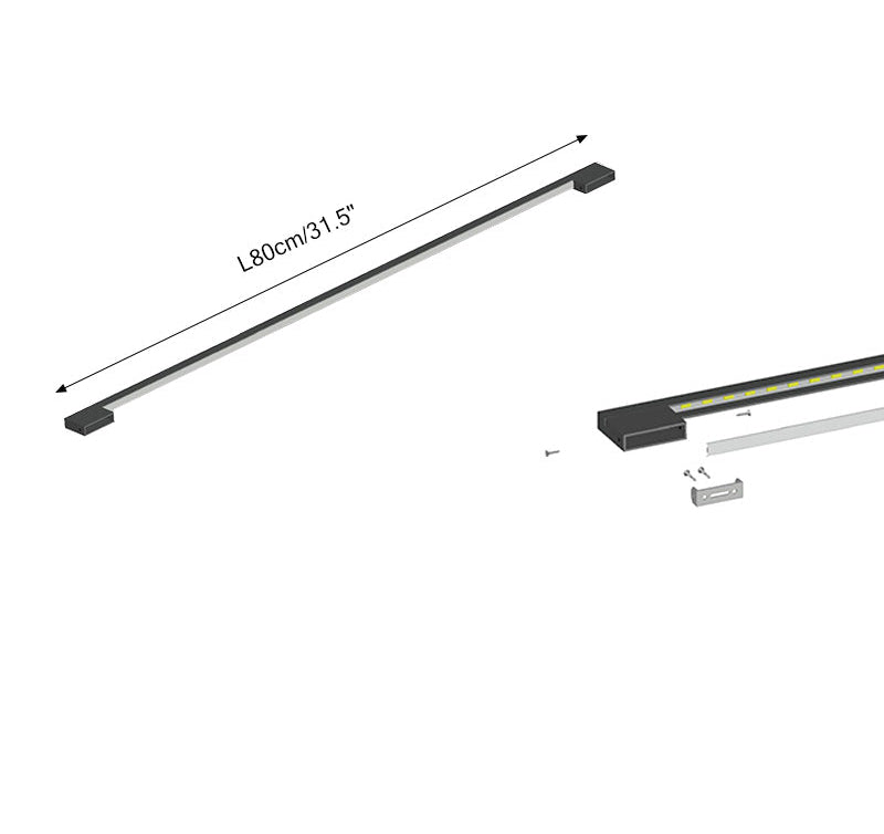Elegant Linear Staircase Wall Light