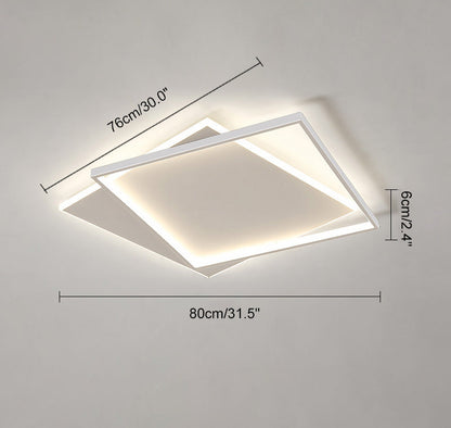 Modern Ultra-Thin Square Ceiling Light