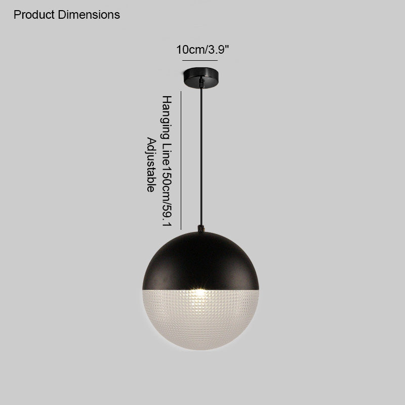 Prismatic Glass Spherical Suspension