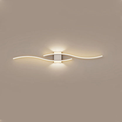 Elegant Wave Wall Light – Modern Design