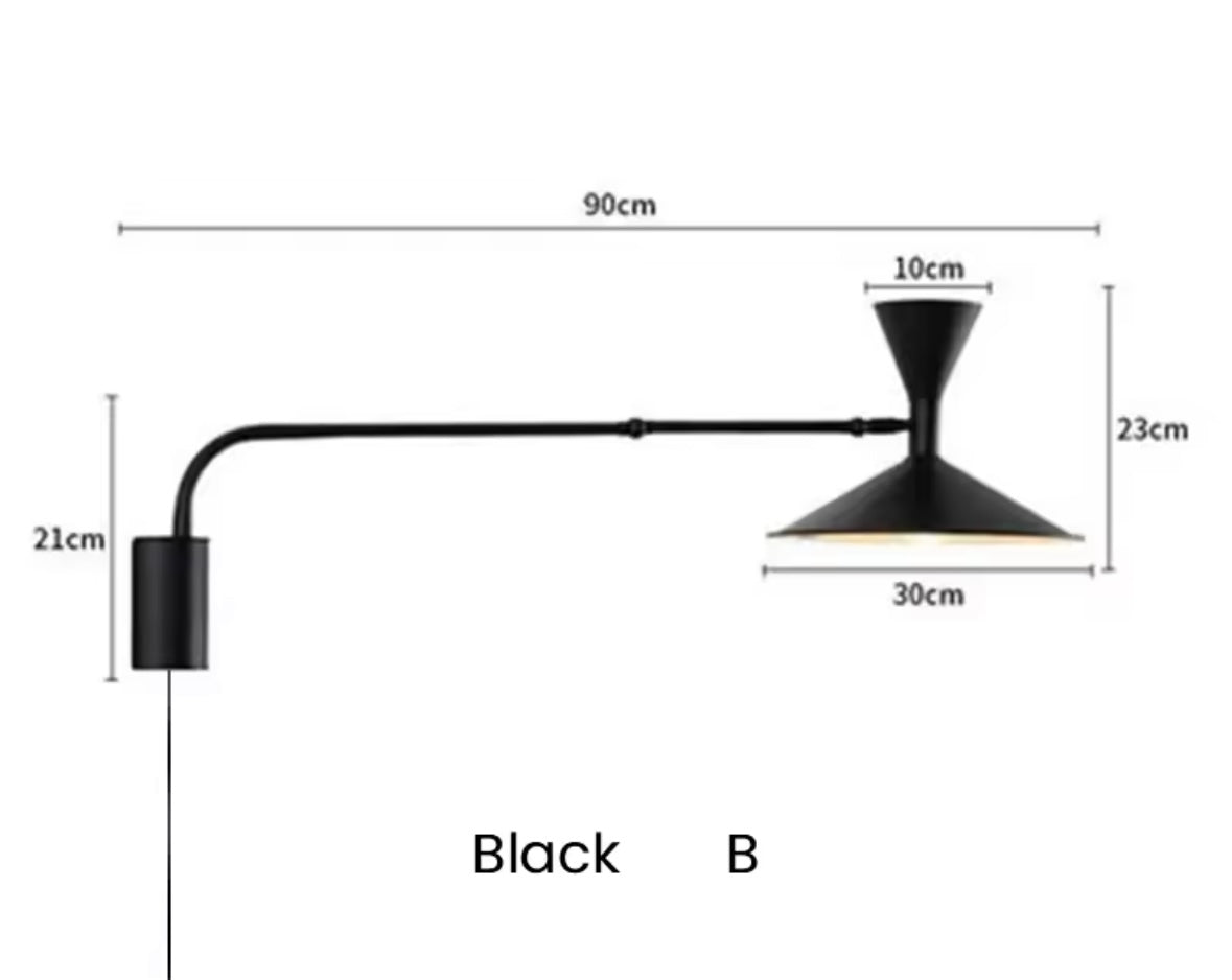 Applique Murale Pivotante – Éclairage Modulaire et Élégant