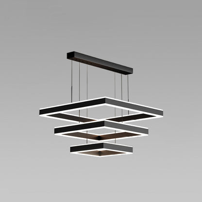 Square Cascade Chandelier
