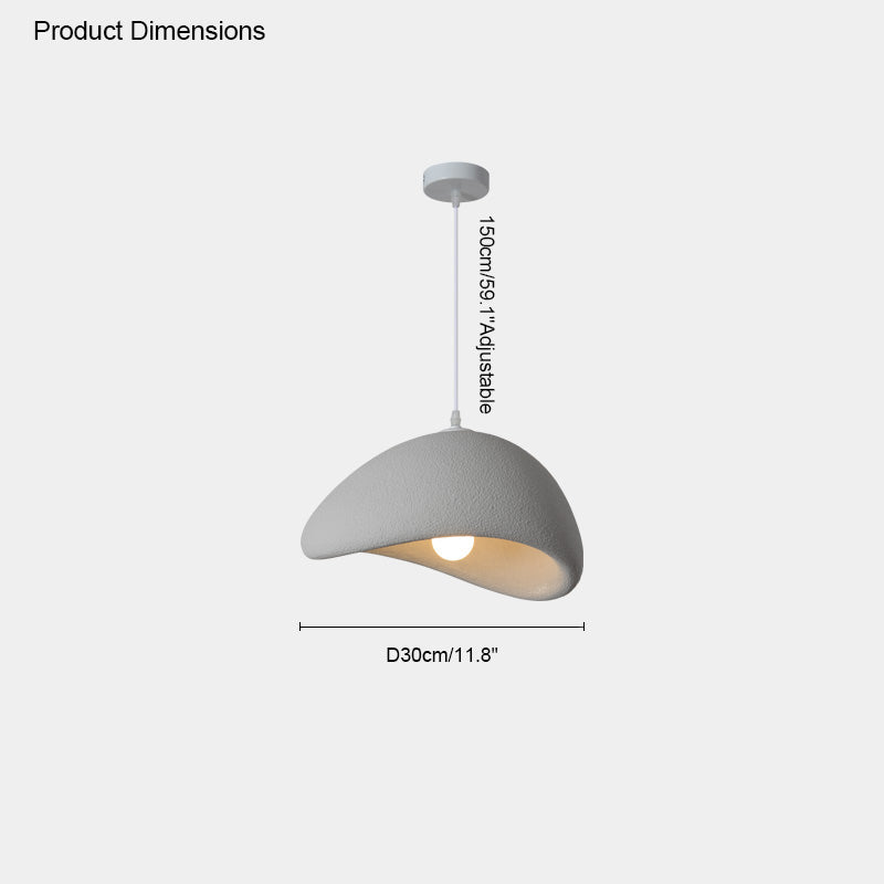 Wabi-Sabi ZenStone Pendant Light