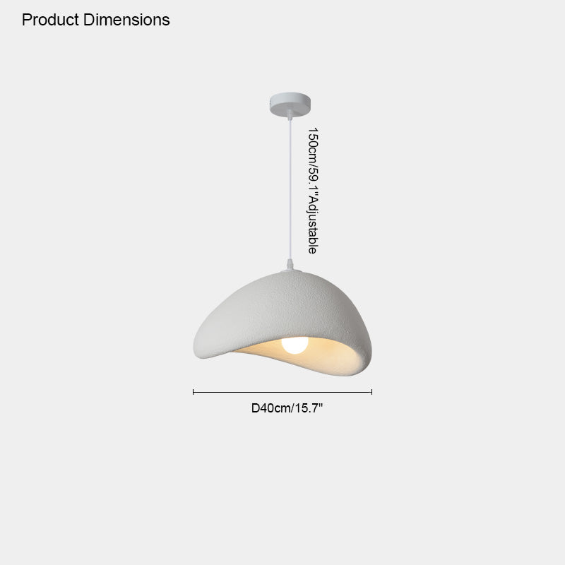 Wabi-Sabi ZenStone Pendant Light
