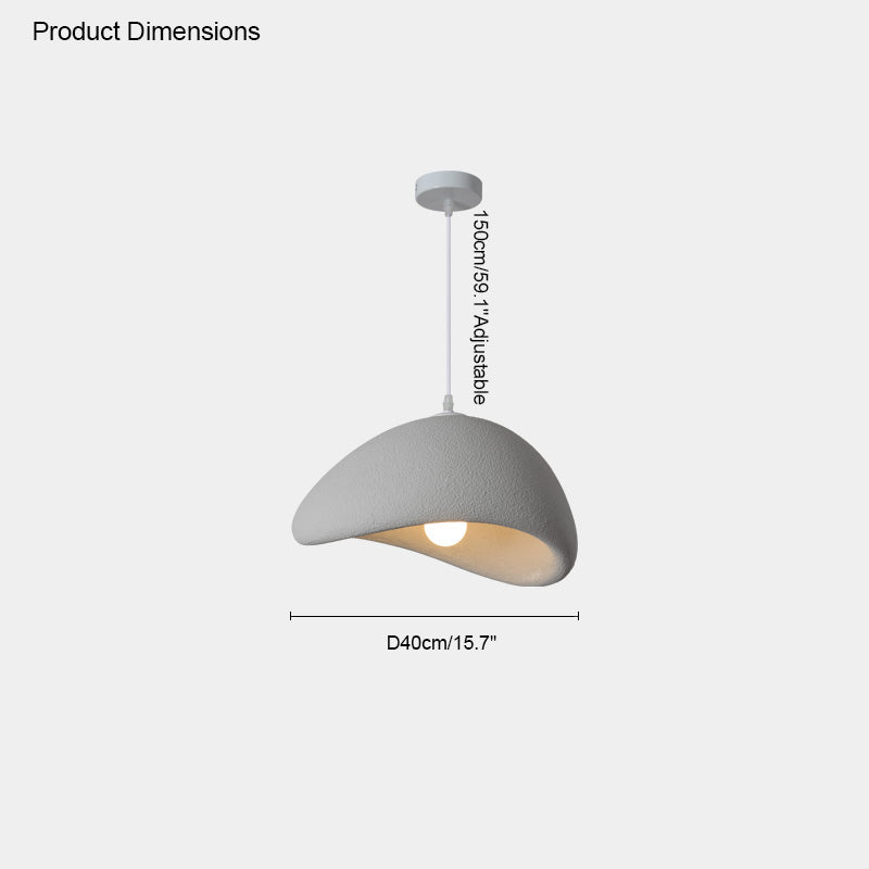 Wabi-Sabi ZenStone Pendant Light