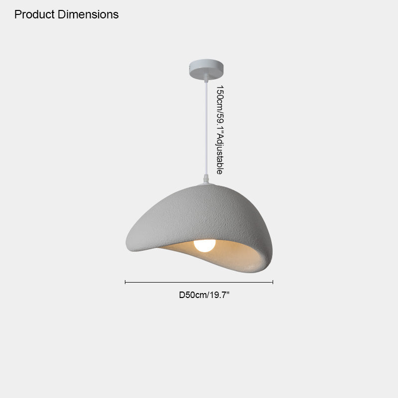 Wabi-Sabi ZenStone Pendant Light