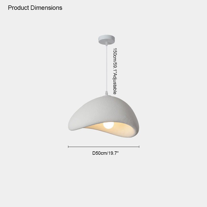 Wabi-Sabi ZenStone Pendant Light