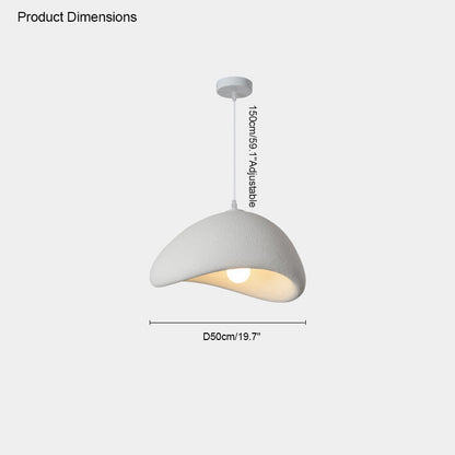 Wabi-Sabi ZenStone Pendant Light