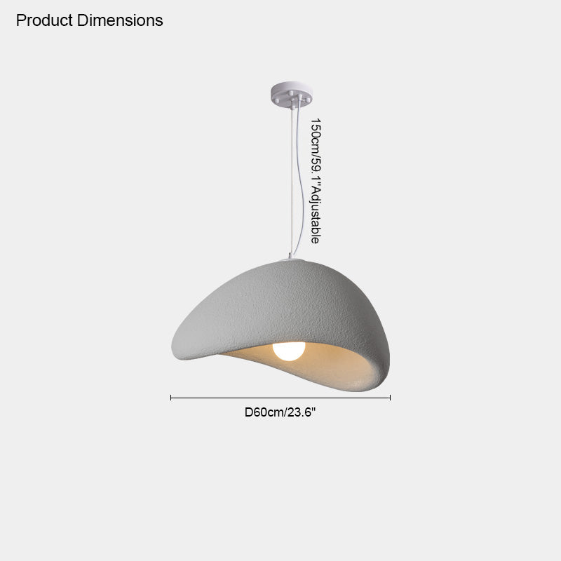 Wabi-Sabi ZenStone Pendant Light