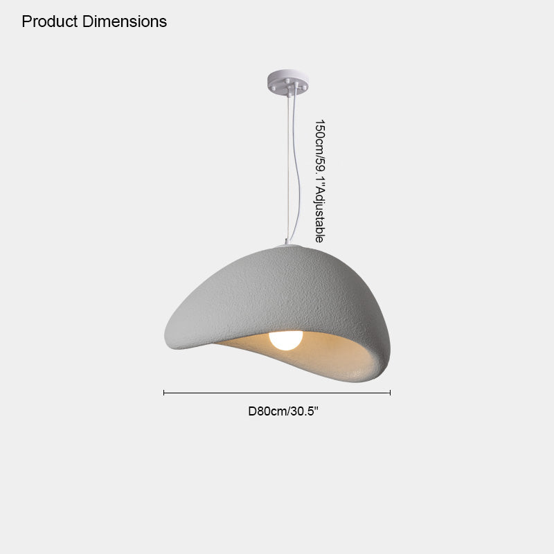 Wabi-Sabi ZenStone Pendant Light
