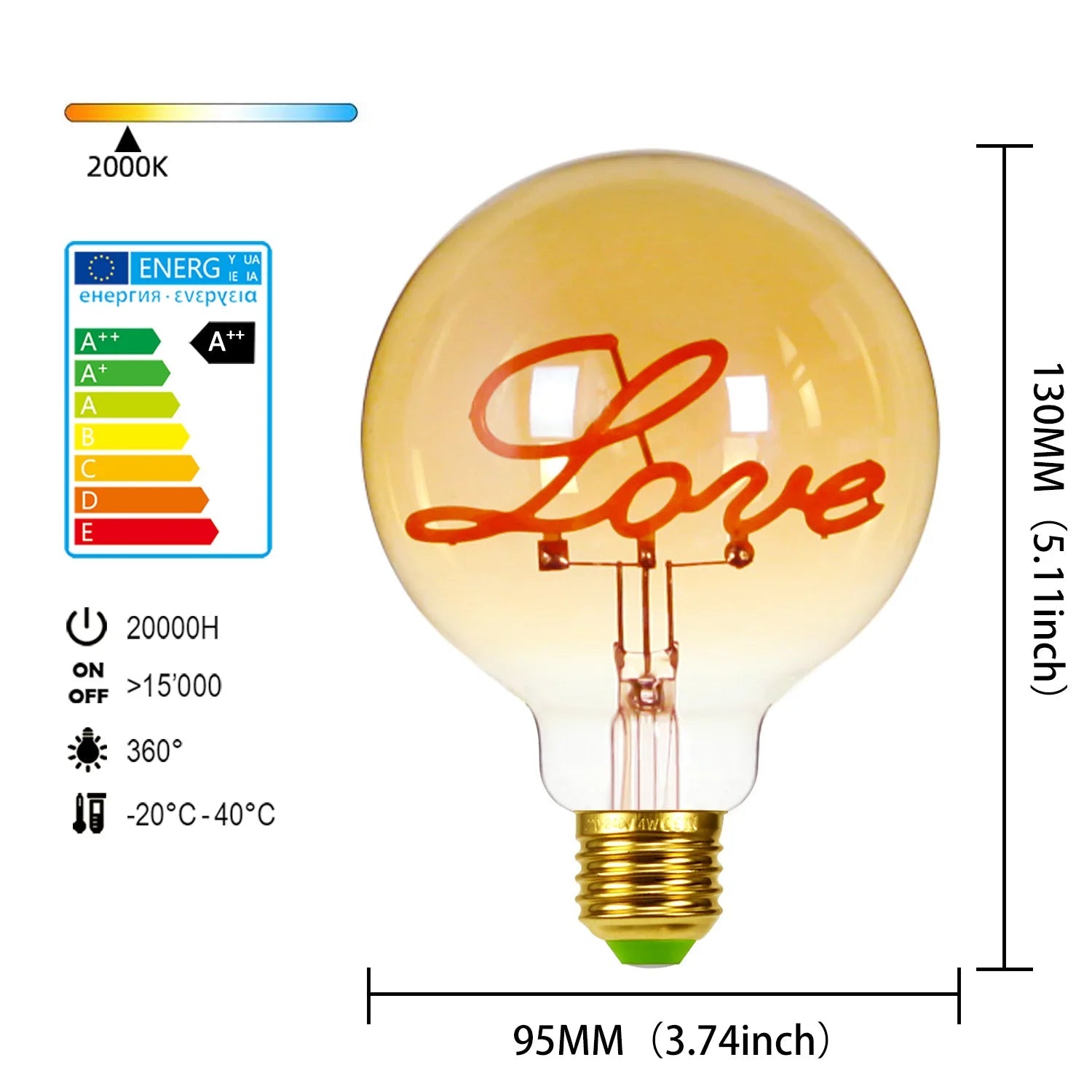 Ampoule Vintage Edison - CharmRétro 6