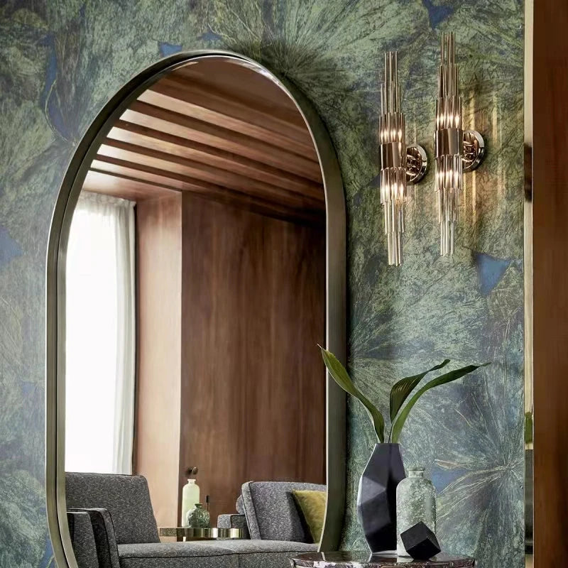Applique Moderne LED Longue Bronze