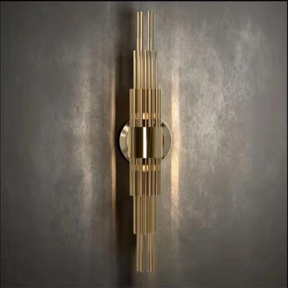 Applique Moderne LED Longue Bronze