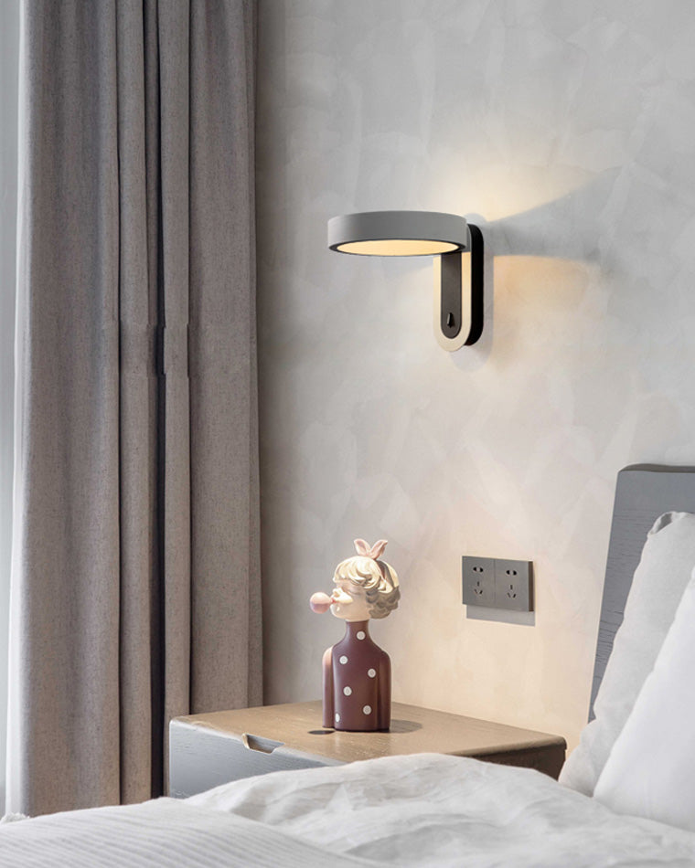 Applique Murale Cercle Ajustable – Éclairage Élégant et Moderne