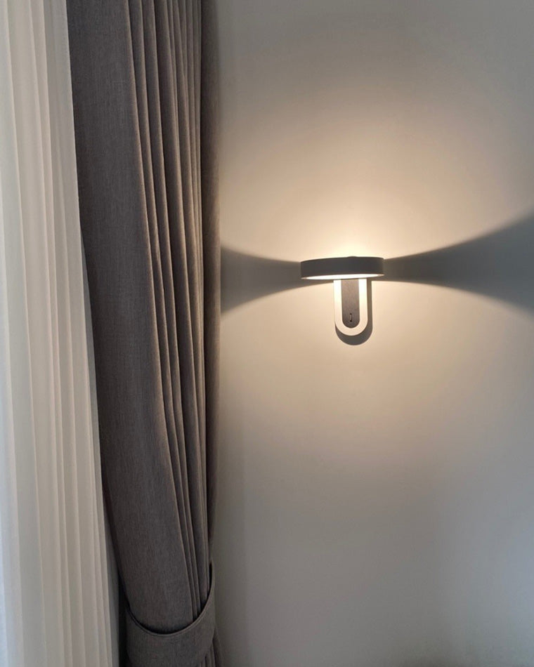 Applique Murale Cercle Ajustable – Éclairage Élégant et Moderne